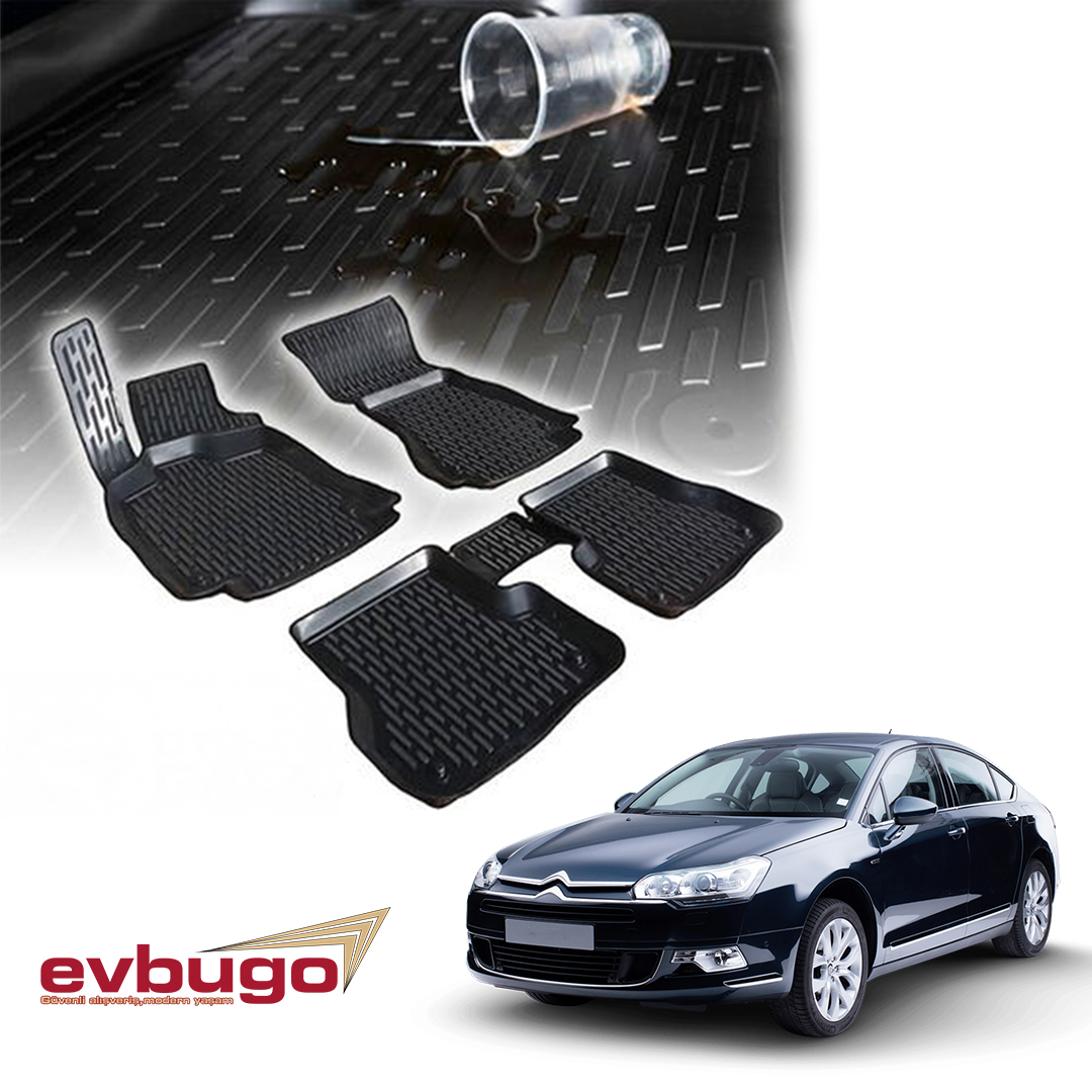 3D PASPAS SİYAH CITROEN C5 2008-2017